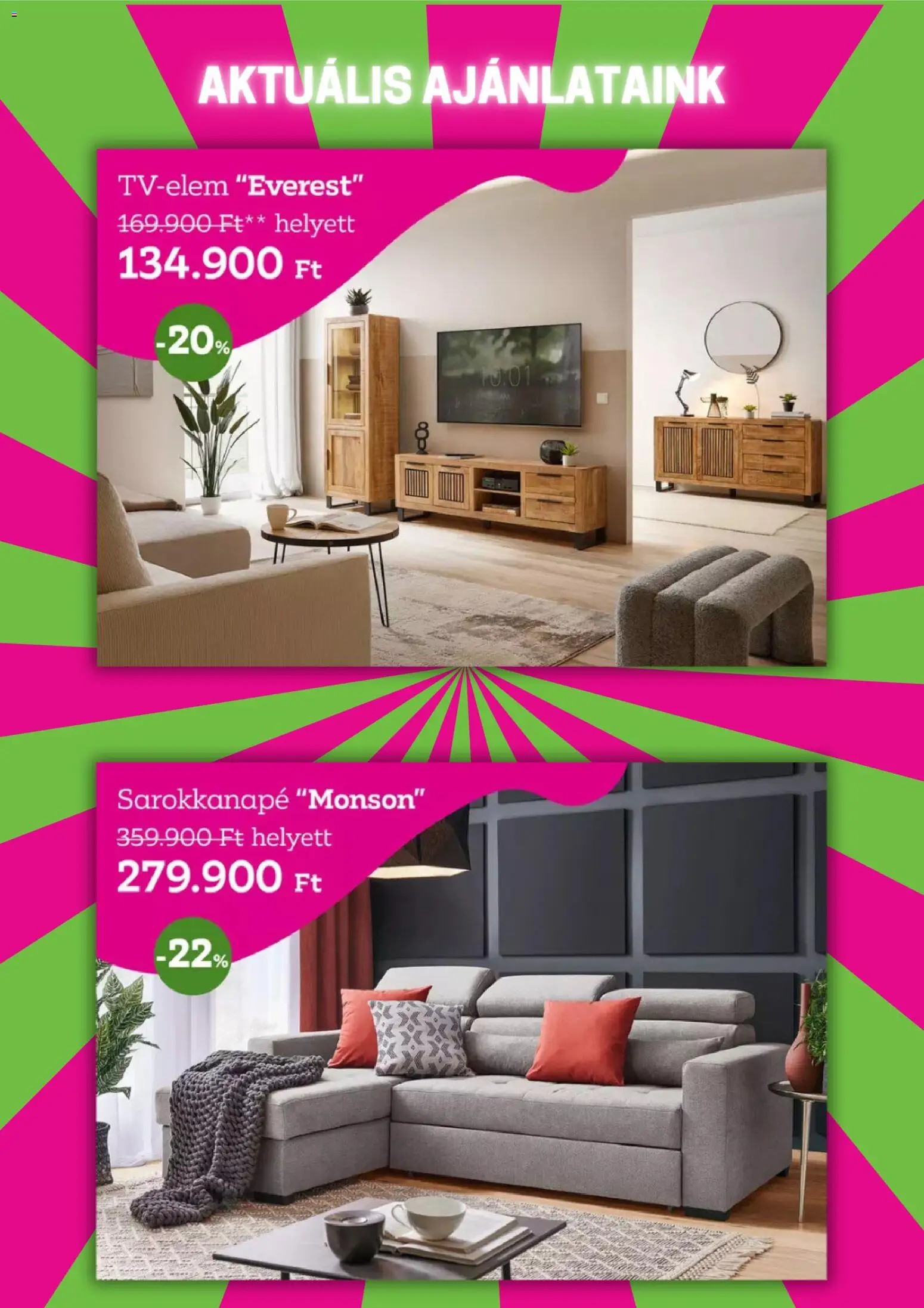 Mömax akciós ujság - amely érvényes a következő dátumtól: 17.11.2025 | Oldal: 3 | Termékek: Sarokkanapé