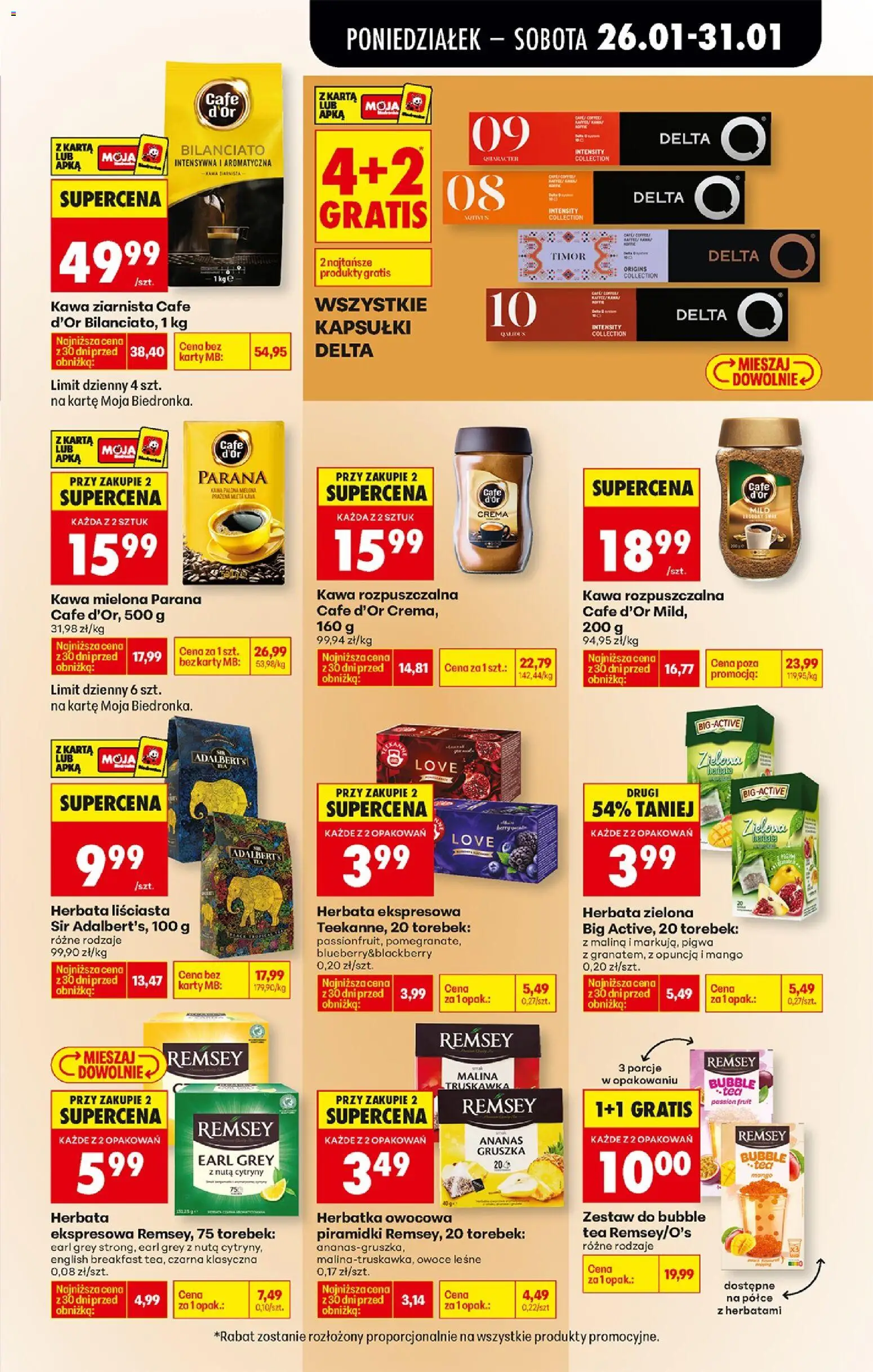 Biedronka gazetka od 26.01.2026 | Strona: 49 | Produkty: Karta, Kawa ziarnista, Ananas, Owoce