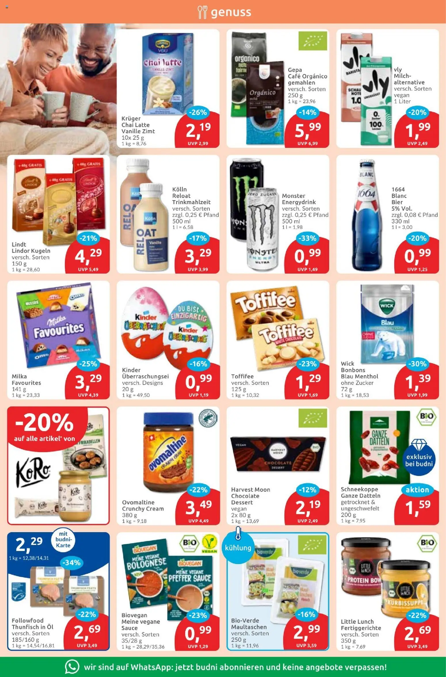 Budni Prospekt – gültig ab 12.01.2026 | Seite: 6 | Produkte: Monster, Zucker, Fertiggerichte, Maultaschen