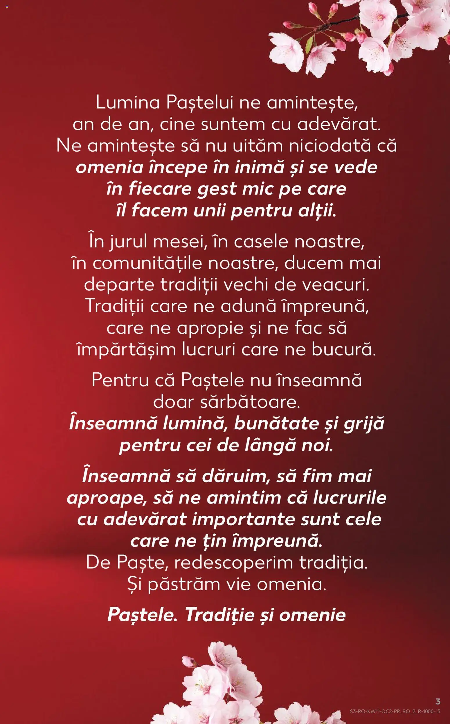 Noul catalog Kaufland – valabil de la 11.03.2026 | Pagină: 3 | Produse: Tavuk suyu