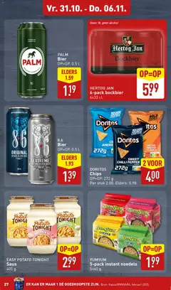 Aldi - Folder week 44 - Voorbeeld van een folder van Aldi, geldig van 27.10.2025 | Pagina: 27