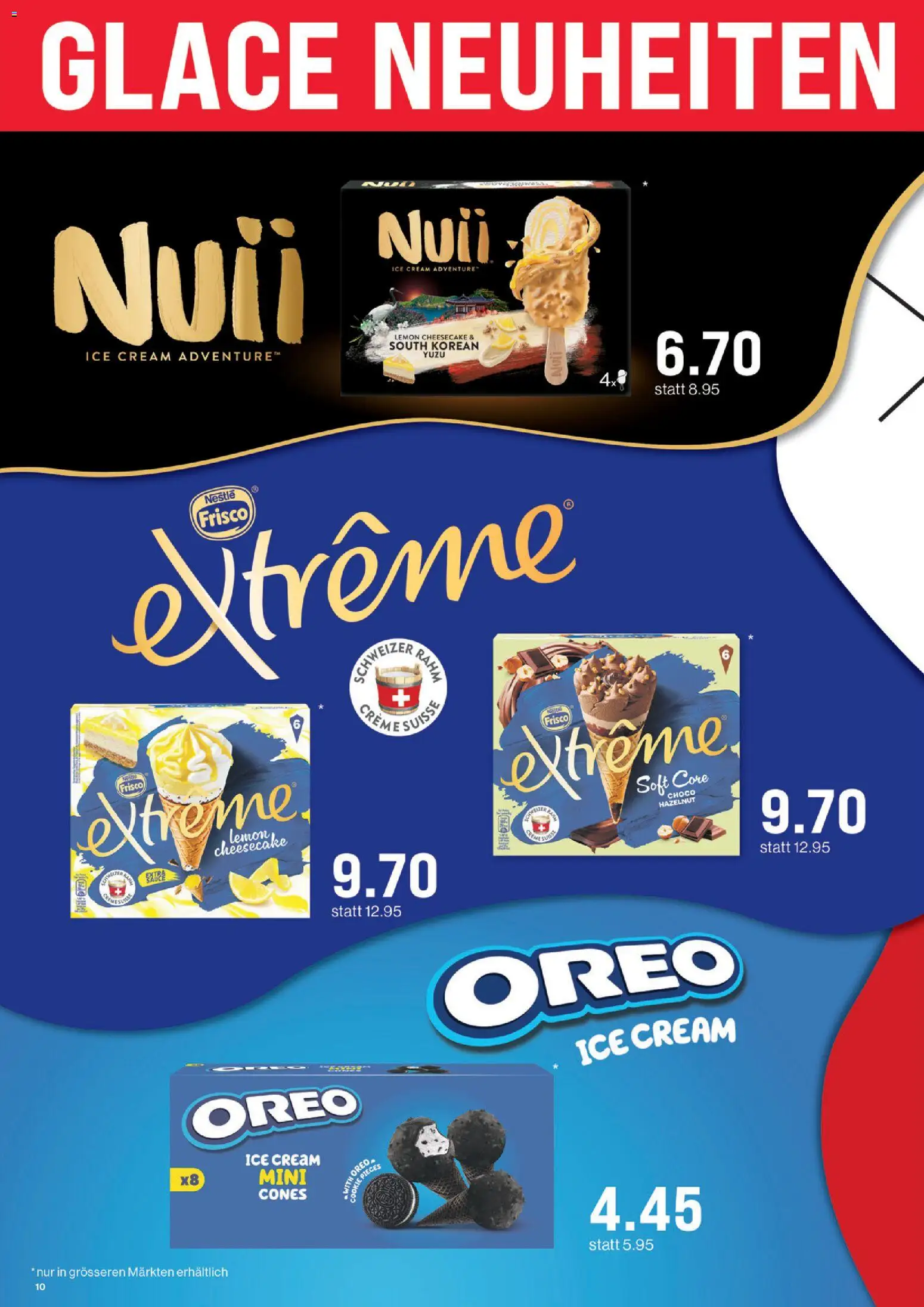 SPAR aktionen – gültig ab 16.04.2026 | Seite: 10 | Produkte: Glace, Creme