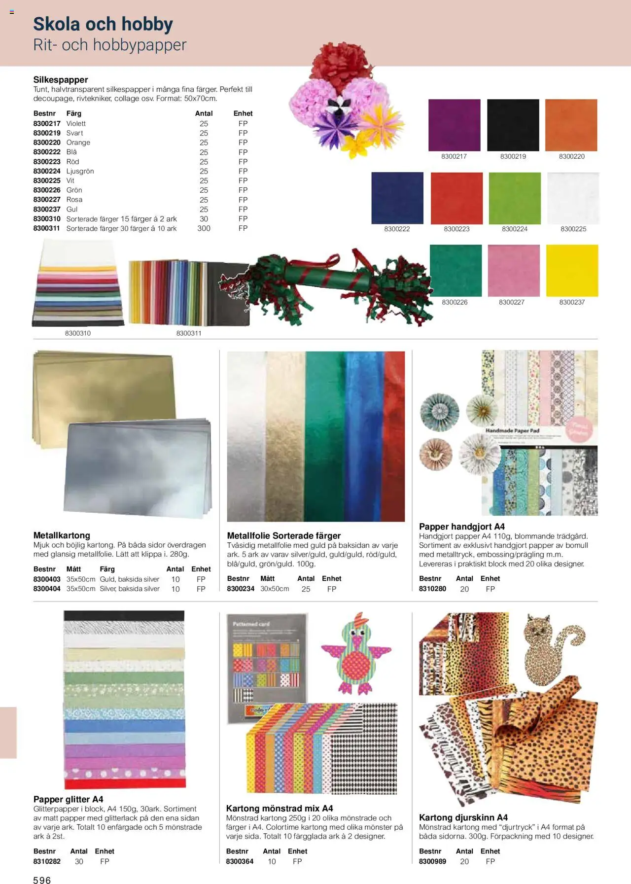 Office Depot reklamblad aktuell från 15.02.2024 | Sida: 598 | Produkter: Papper, Kartong