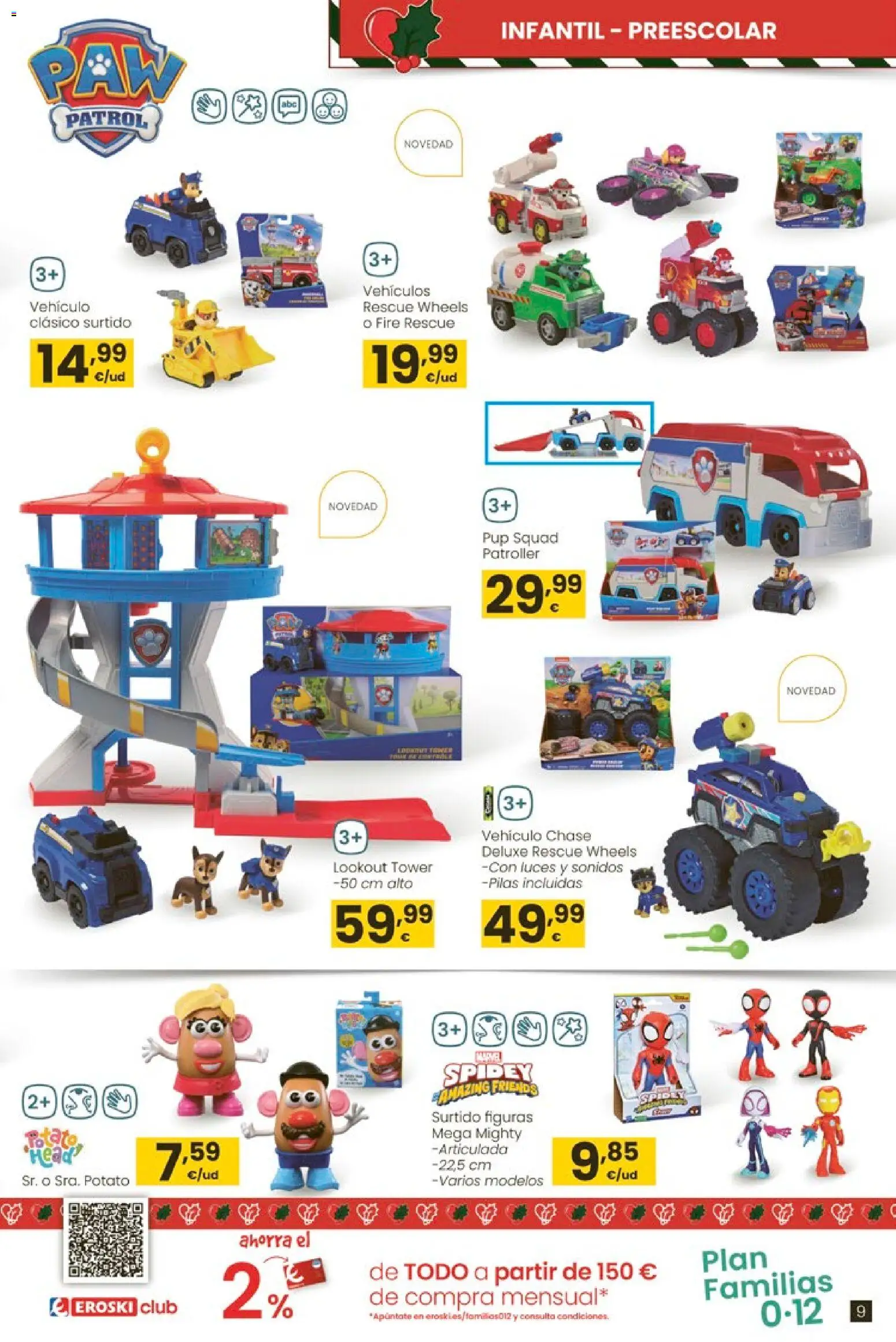 Eroski - Juguetes │ válido desde el 06.11.2025 | Página: 9