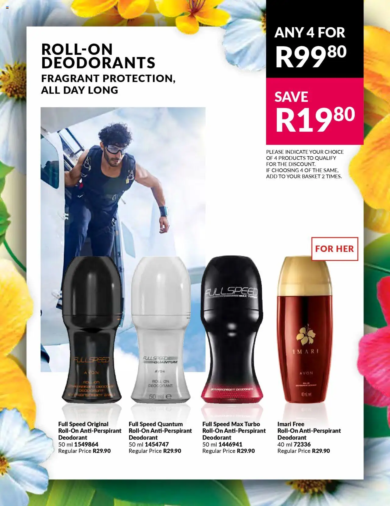 New Avon catalogue – valid from 19.09.2025 | Page: 14 | Products: Basket, Deodorant, Antiperspirant