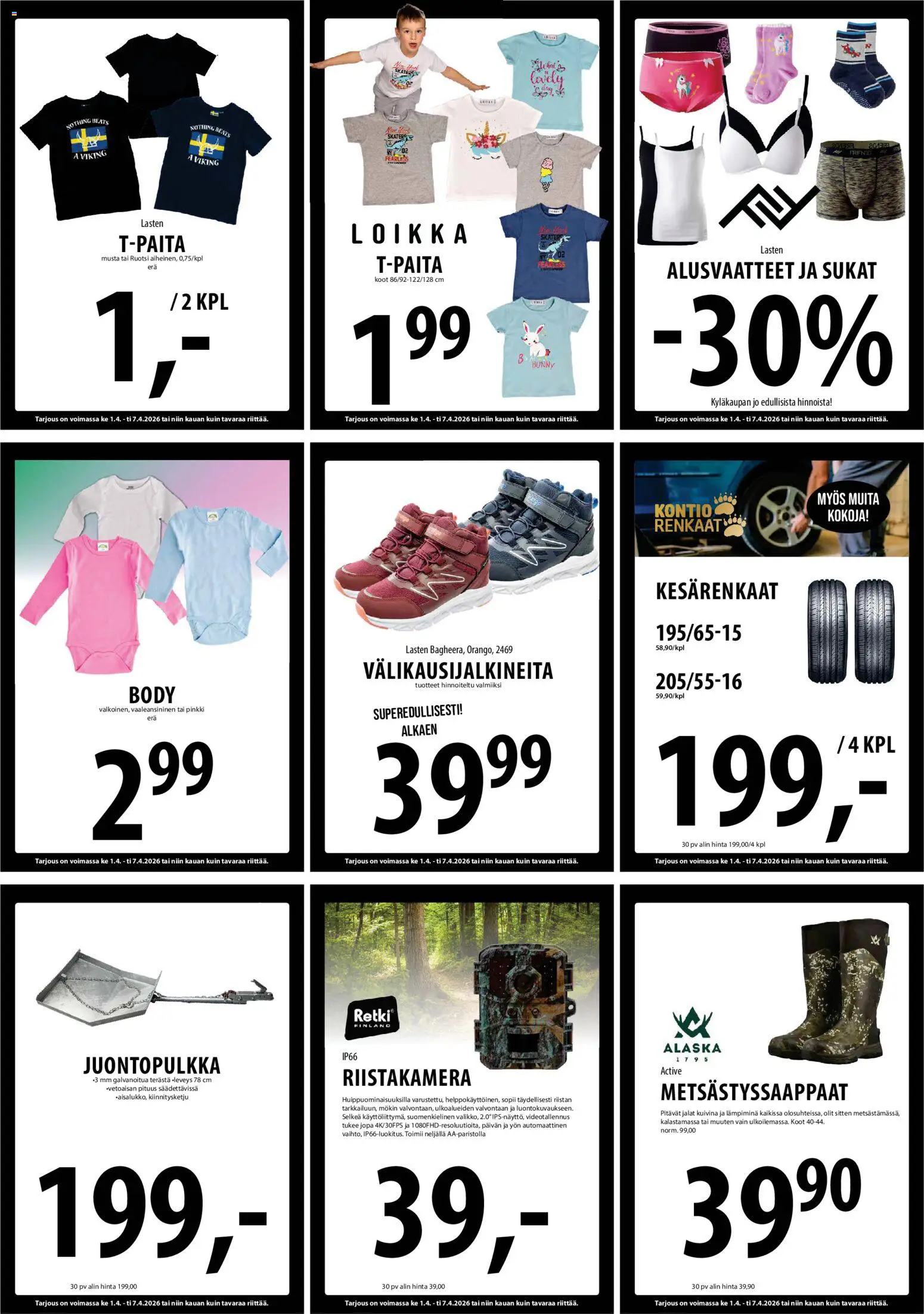 Tuuri tarjoukset – voimassa 01.04.2026 alkaen | Sivu: 30