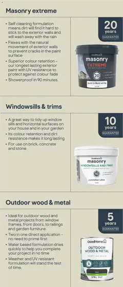 Preview of B&Q - Outdoor paint guide valid from 25.06.2025 | Page: 8 | Products: Garden furniture, Paint