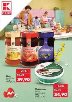 Náhled letáku Mascarpone, čerstvý smetanový sýr 250 g od 18.03.2026 | Strana: 24 | Produkty: Sýr, Cream cheese, Smetanový sýr, Mascarpone