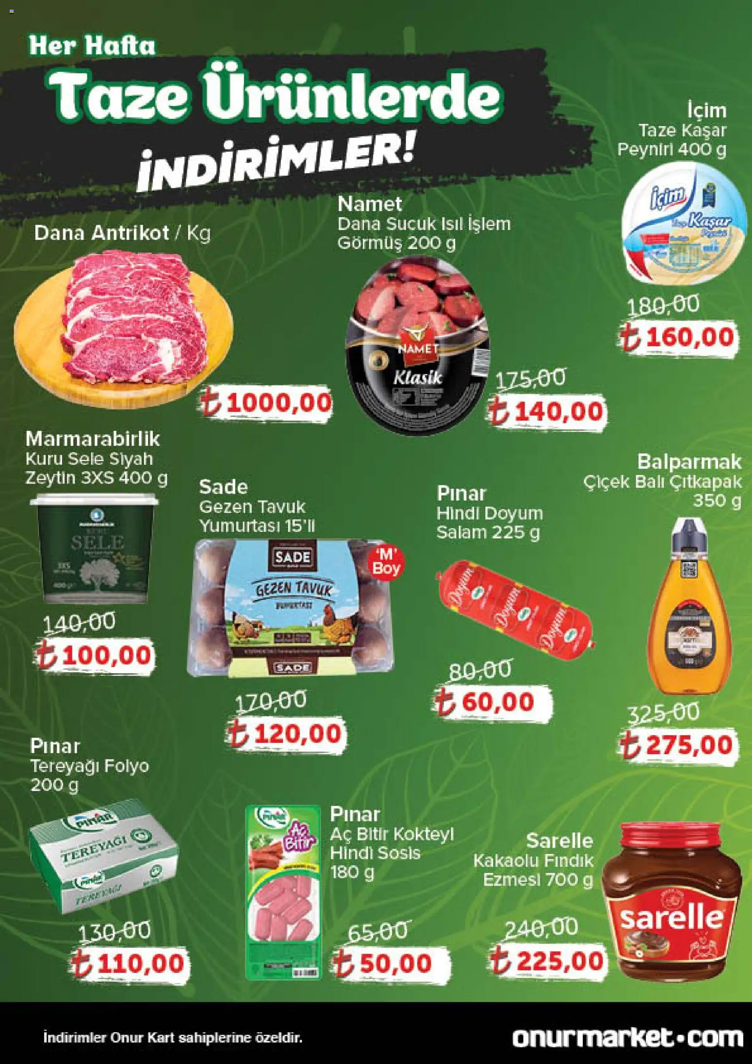 Onur Market Katalog Gurme - Bursa - 06.11.2025 tarihinden itibaren geçerlidir | Sayfa: 2