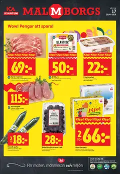 ICA Kvantum - Malmö - Förhandsvisning av reklamblad från butik ICA Kvantum aktuell från 20.04.2026