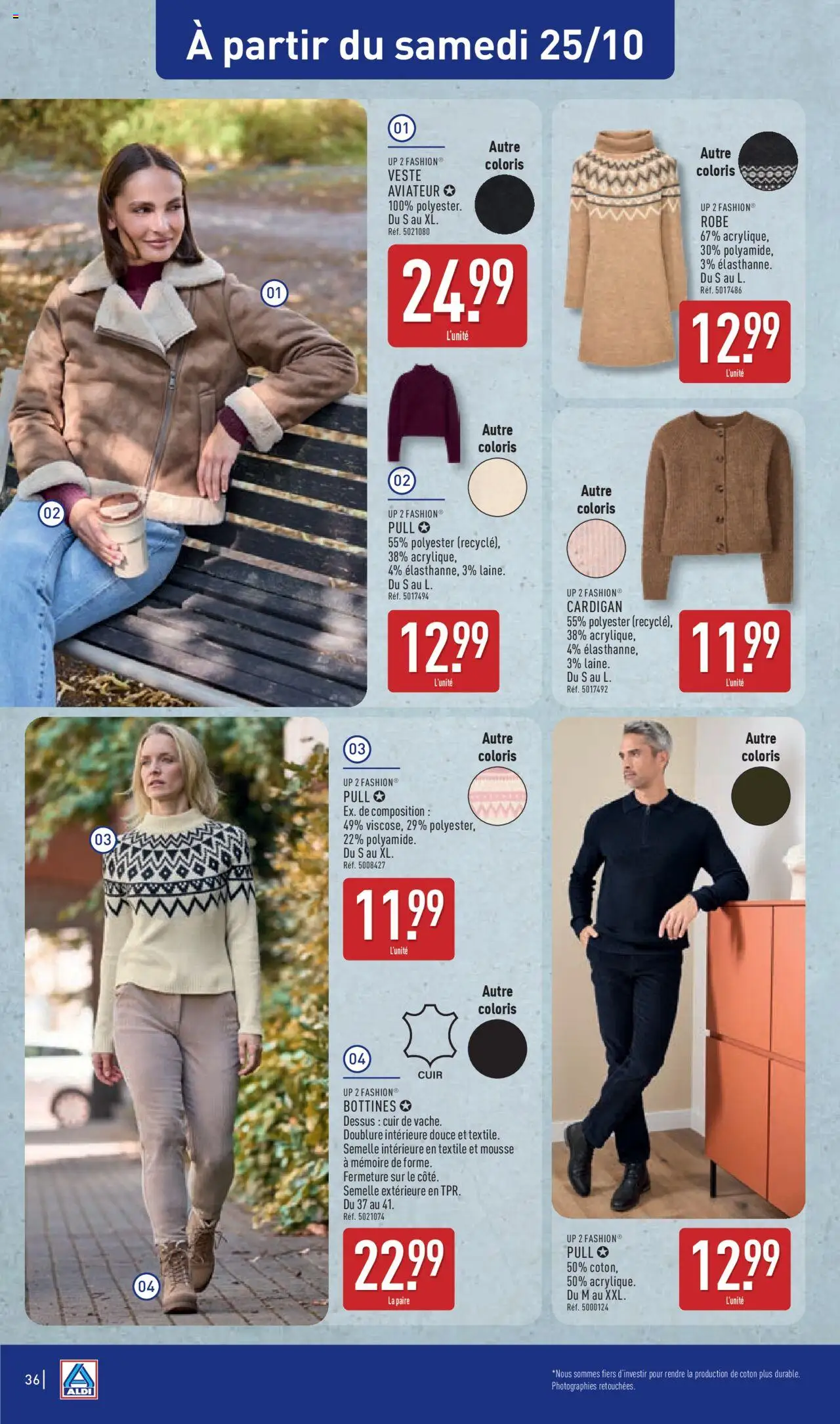 {H1} | Page: 38 | Produits: Cardigan, Robe, Coton, Bottines