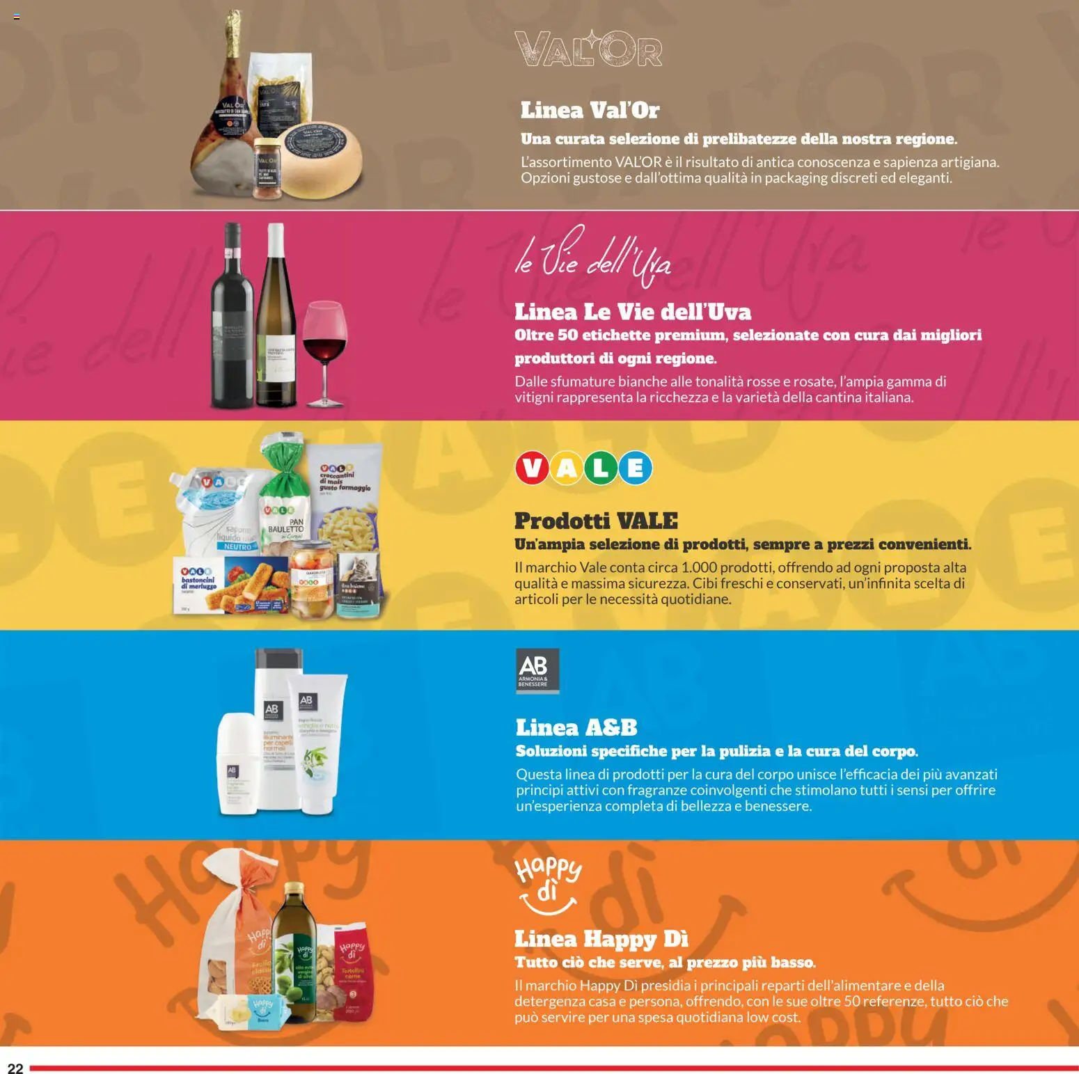 Volantino Sì con Te del 07.04.2026 | Pagina: 22 | Prodotti: Sapone, Merluzzo, Formaggio, Mais