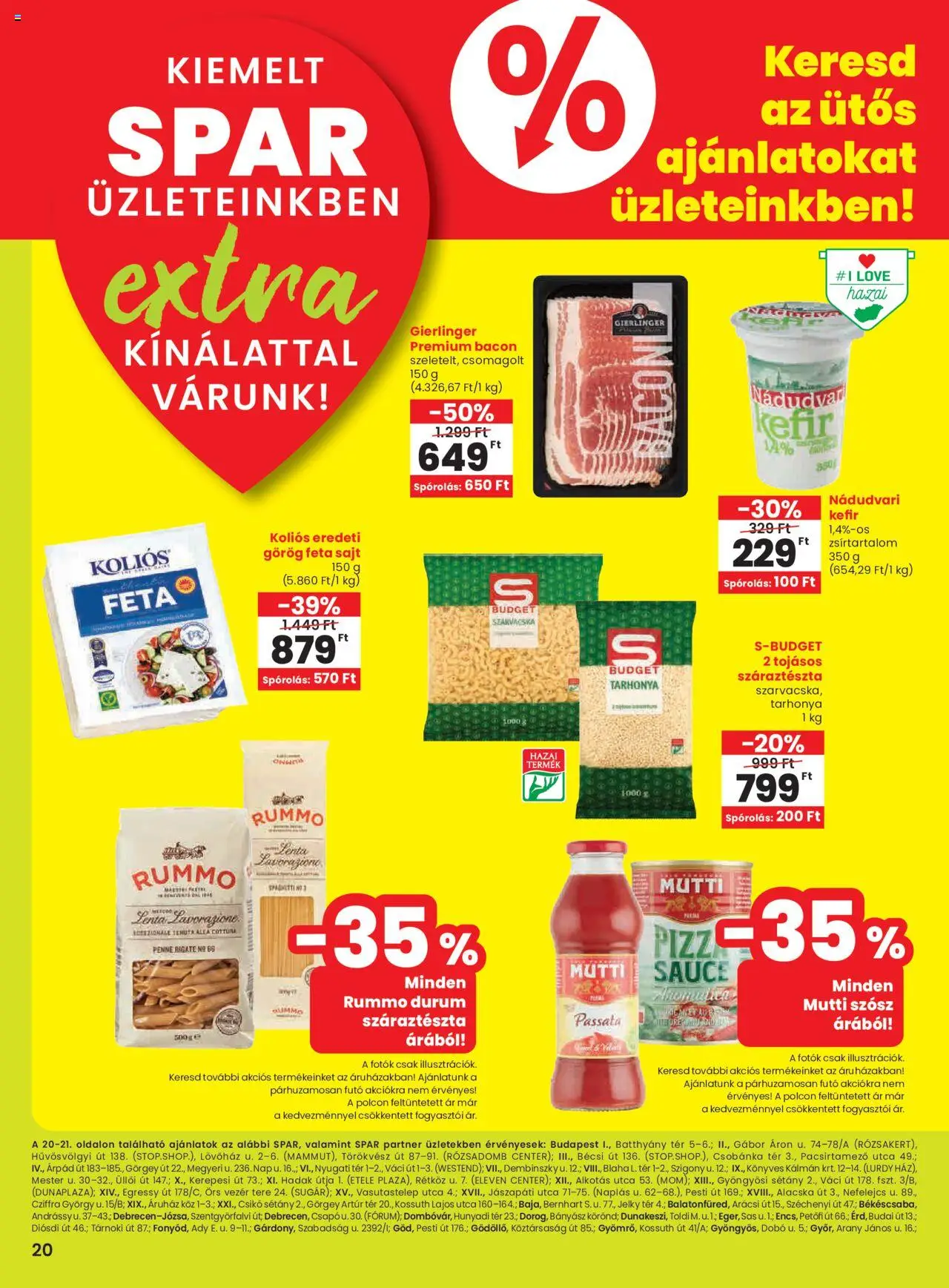 Interspar akciós ujság - amely érvényes a következő dátumtól: 17.07.2025 | Oldal: 1 | Termékek: Kefir, Bacon, Sajt, Szósz