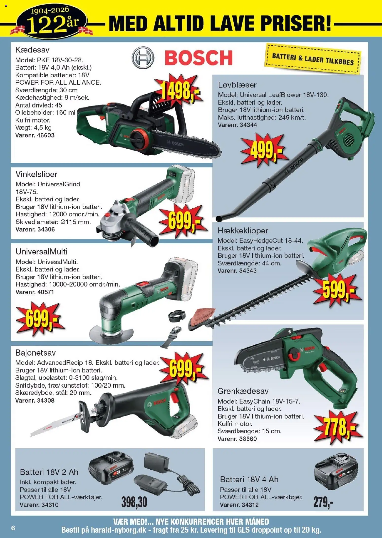 Harald Nyborg - Tilbudsavis tilbudsavis – gyldig fra 19.03.2026 | Side: 8 | Produkter: Batterier, Batteri