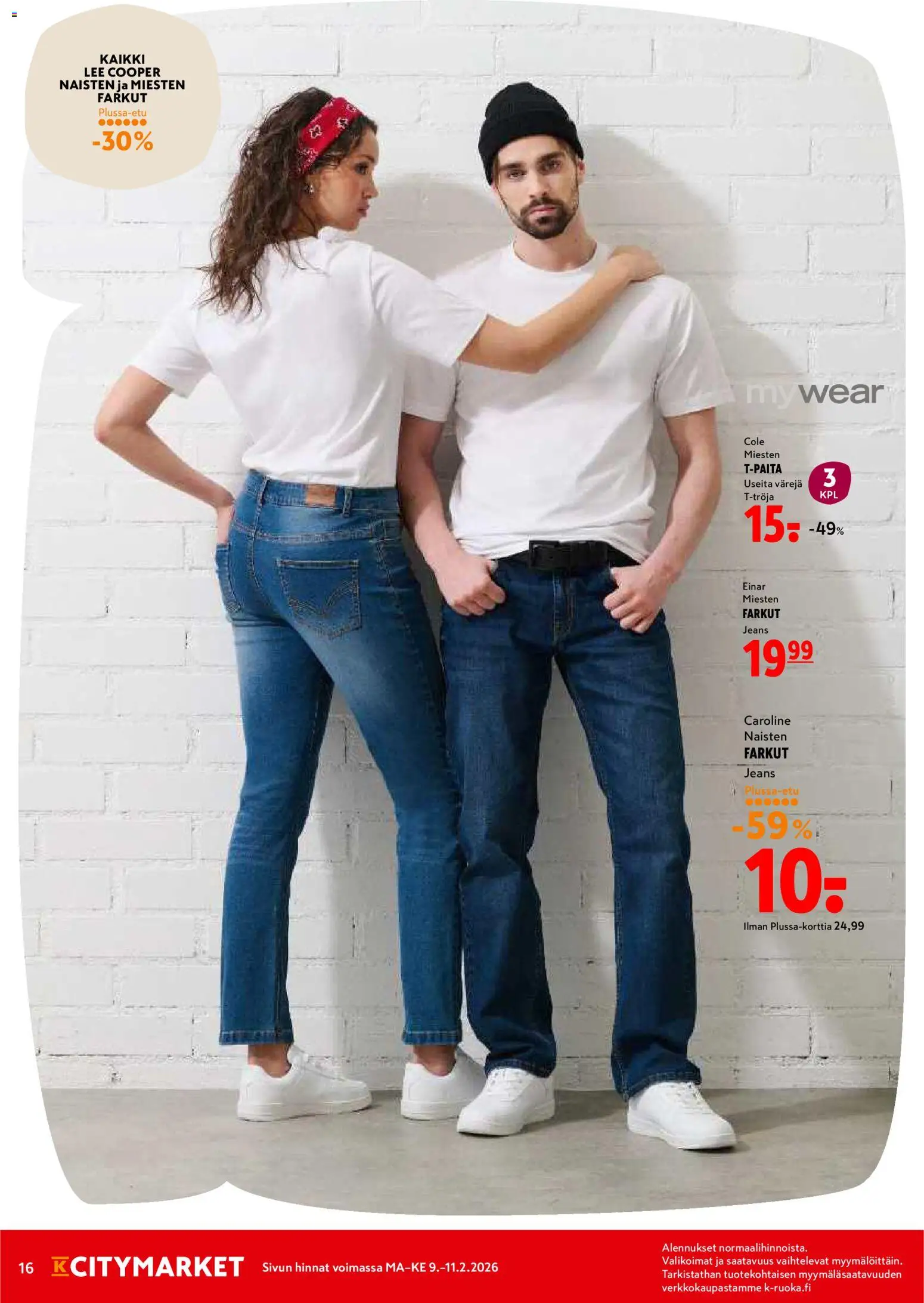 K-Citymarket tarjoukset – voimassa 09.02.2026 alkaen | Sivu: 16