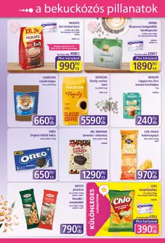 Plus Market Akciós újság - amely érvényes a következő dátumtól: 05.02.2026 | Oldal: 6 | Termékek: Pisztácia, Kávé, Instant kávé, Keksz