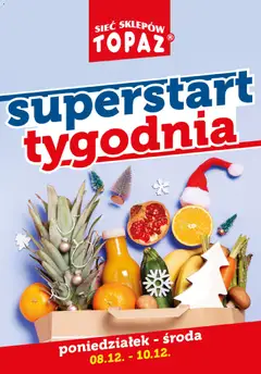 Pogląd oferty "Topaz Gazetka - Superstart tygodnia" - ważna od 08.12.2025