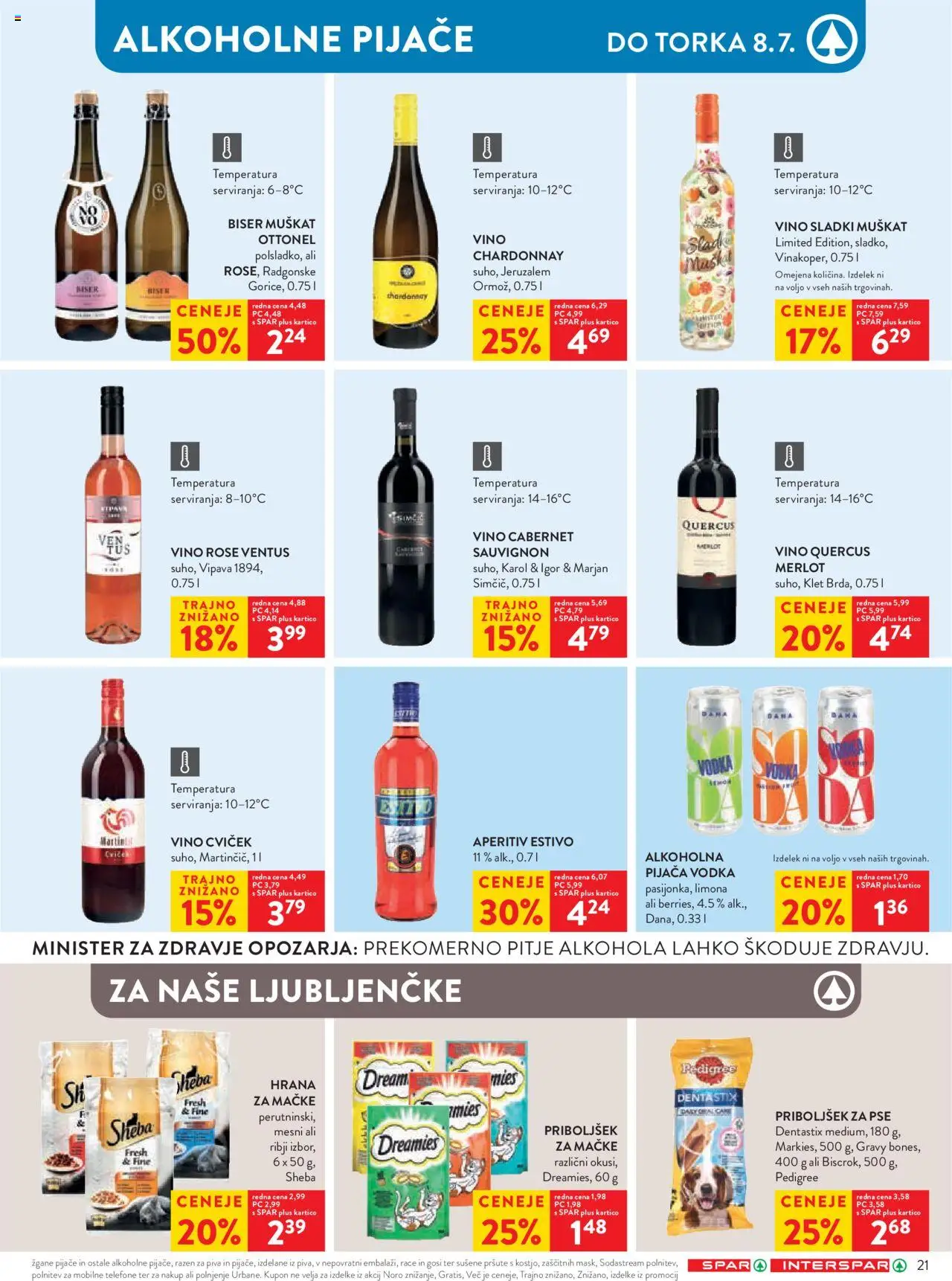 Spar katalog  27/25 │ velja od 02.07.2025 | Stran: 27 | Izdelki: Vino, Vodka, Limona