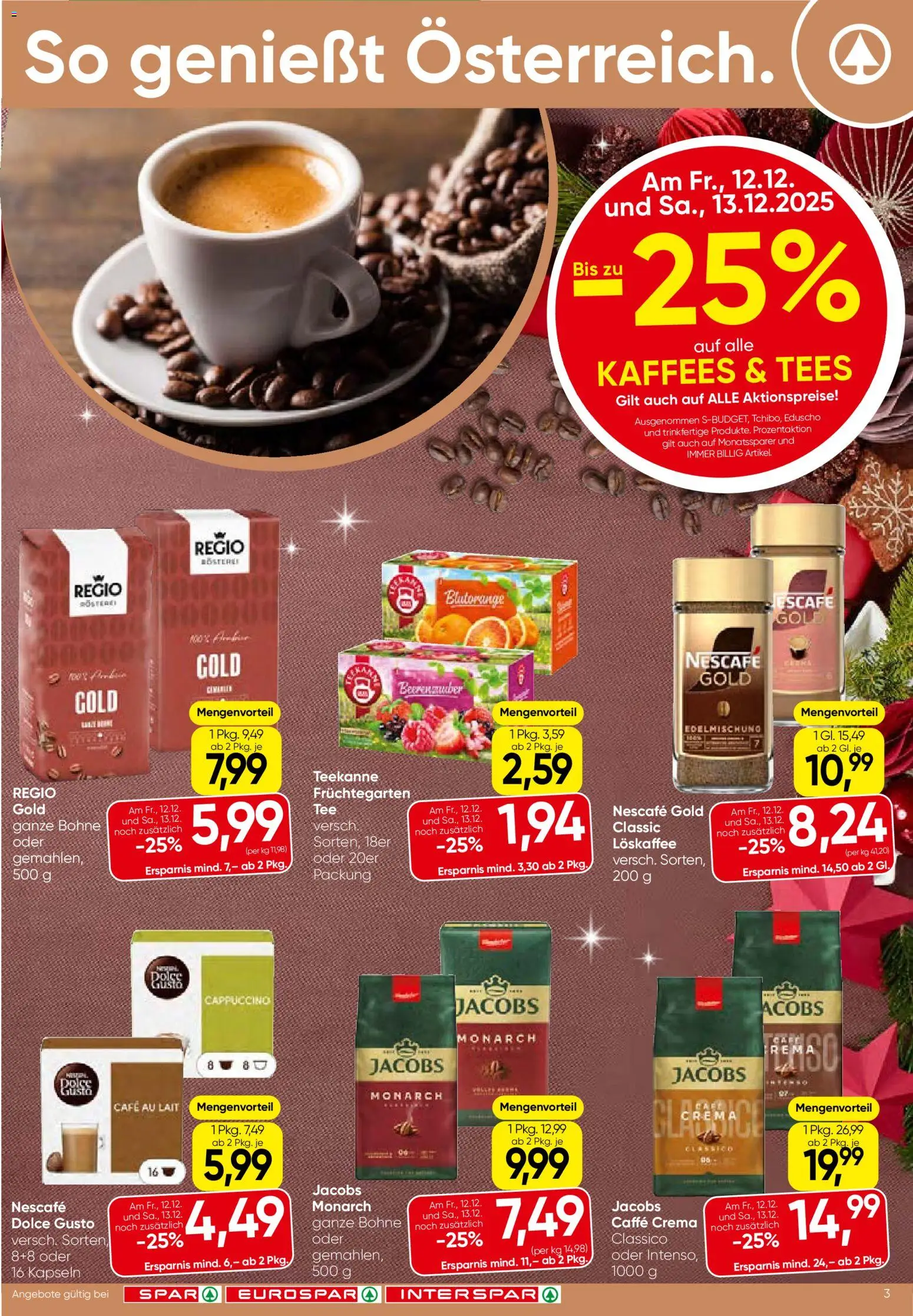 Spar Flublatt - Vorarlberg gültig ab 11.12.2025 | Seite: 3