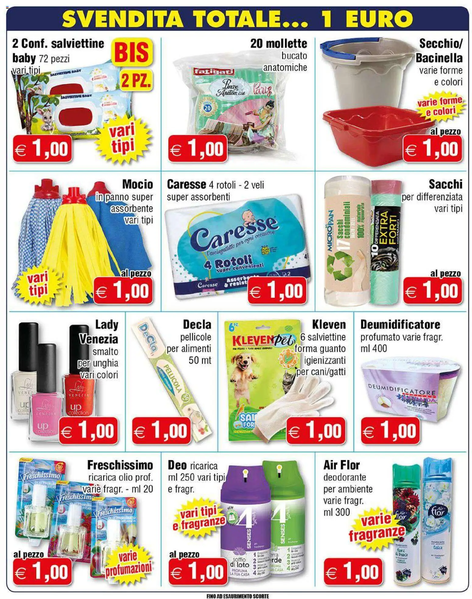 Volantino Magazzini Smart del 05.03.2026 | Pagina: 5 | Prodotti: Deumidificatore, Deodorante, Mocio, Pellicola