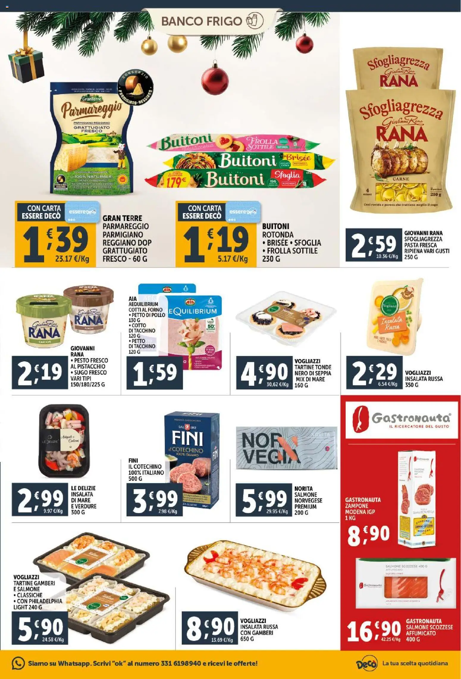 Volantino Decò del 15.12.2025 | Pagina: 15 | Prodotti: Petto di Pollo, Pollo, Gonna, Cotechino