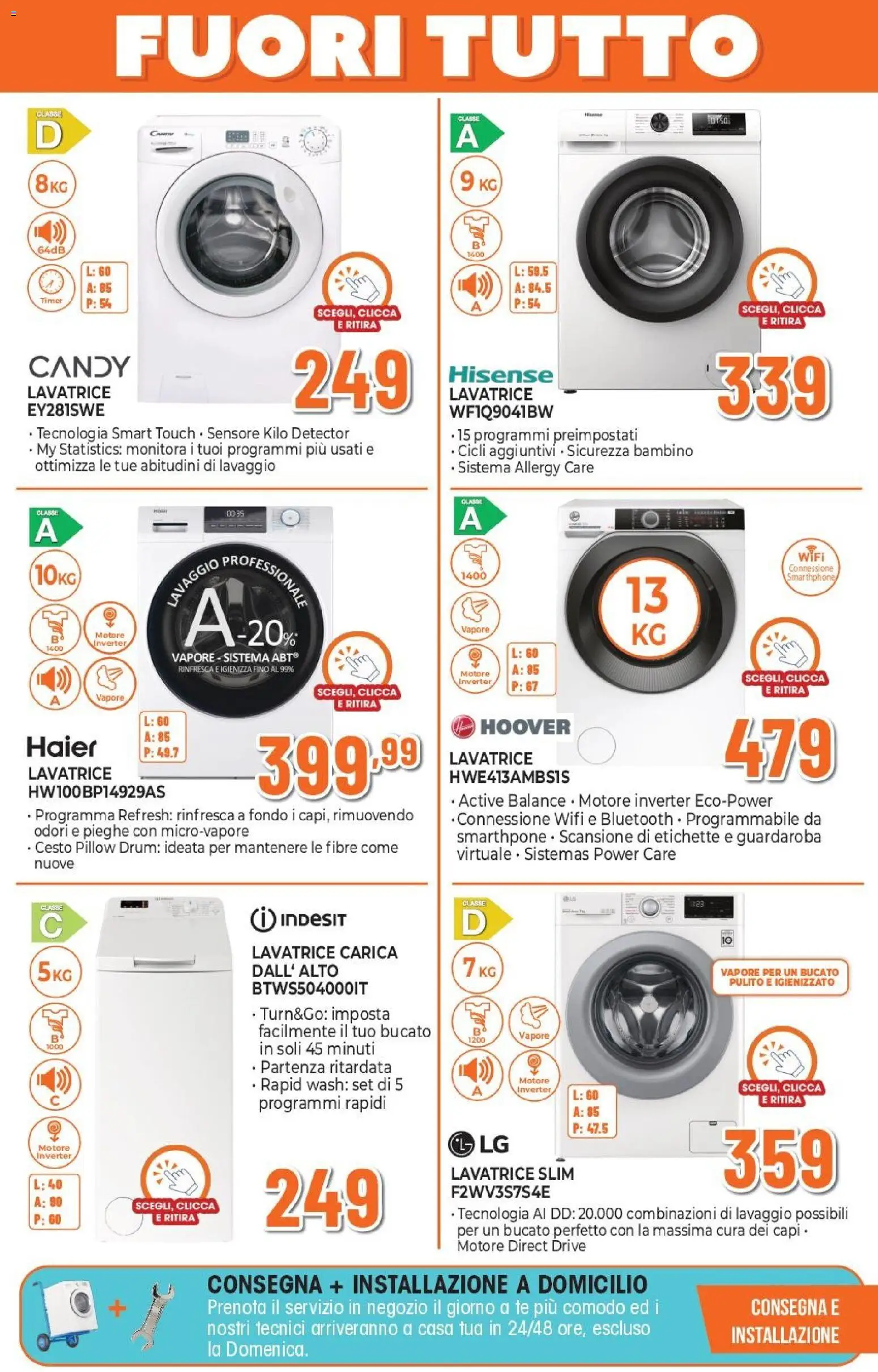 Volantino Expert del 27.12.2025 | Pagina: 2 | Prodotti: Guardaroba, Tè, Lavatrice