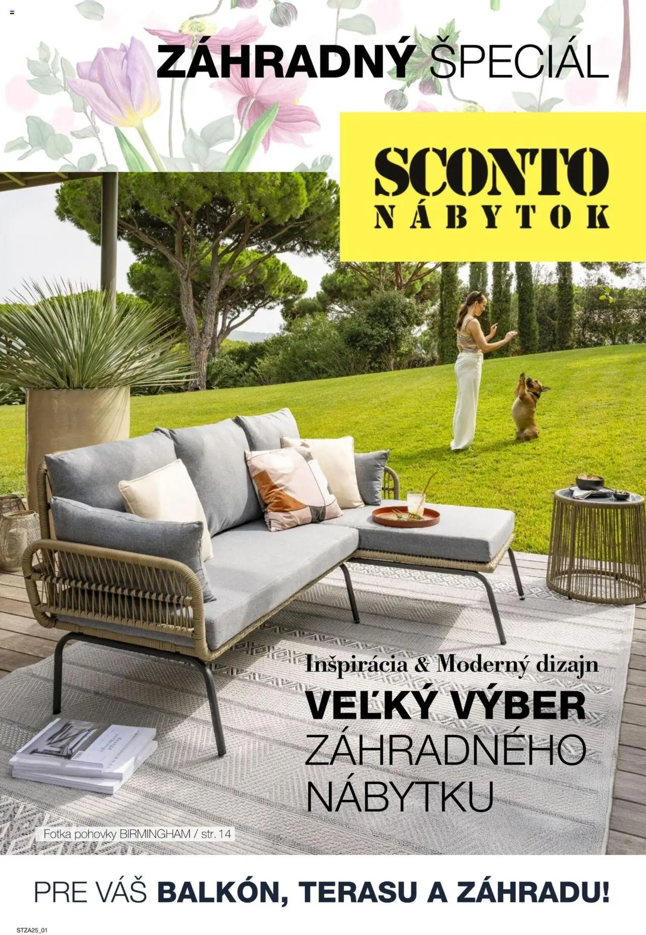 Nové Sconto nábytok akcie – leták je platný od 21.02.2025 | Strana: 1 | Produkty: Nábytok