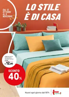 Anteprima del volantino Iper Casa catalogo valido a partire dal 13.10.2025