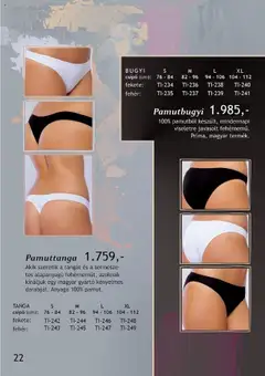 Katalógus Betly - Tiara - amely érvényes a következő dátumtól: 03.10.2025 | Oldal: 22