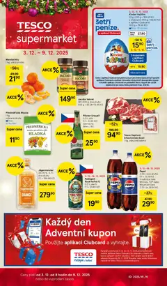 Náhled letáku Tesco leták - Supermarket od 03.12.2025