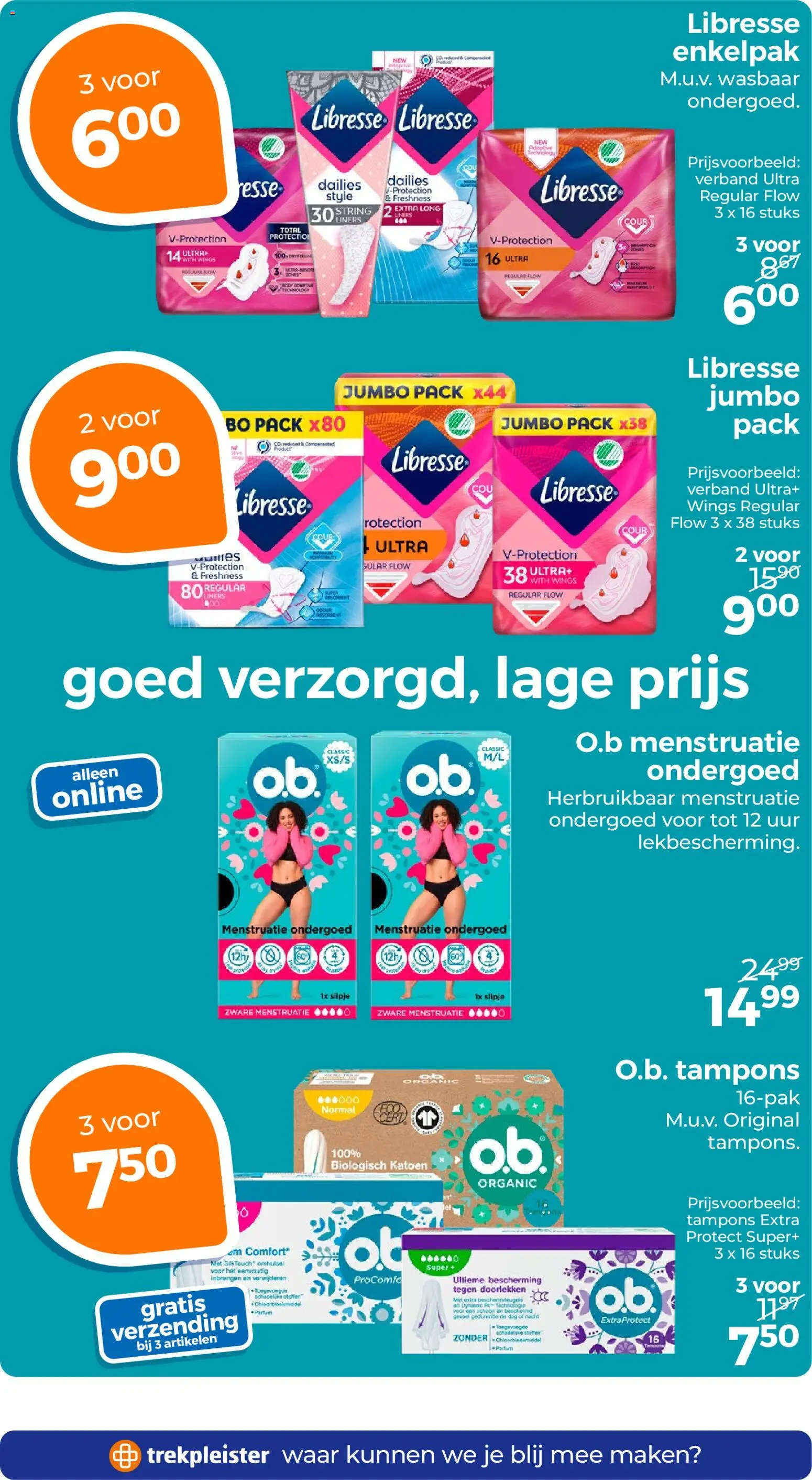 {H1} | Pagina: 42 | Producten: Slipje, Ondergoed, Parfum, Tampons