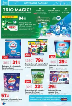 Ofertele Carrefour valabile de la 09.03.2026 | Pagină: 4 | Produse: Pomelo, Akrilik boya, Balsam, Detergent