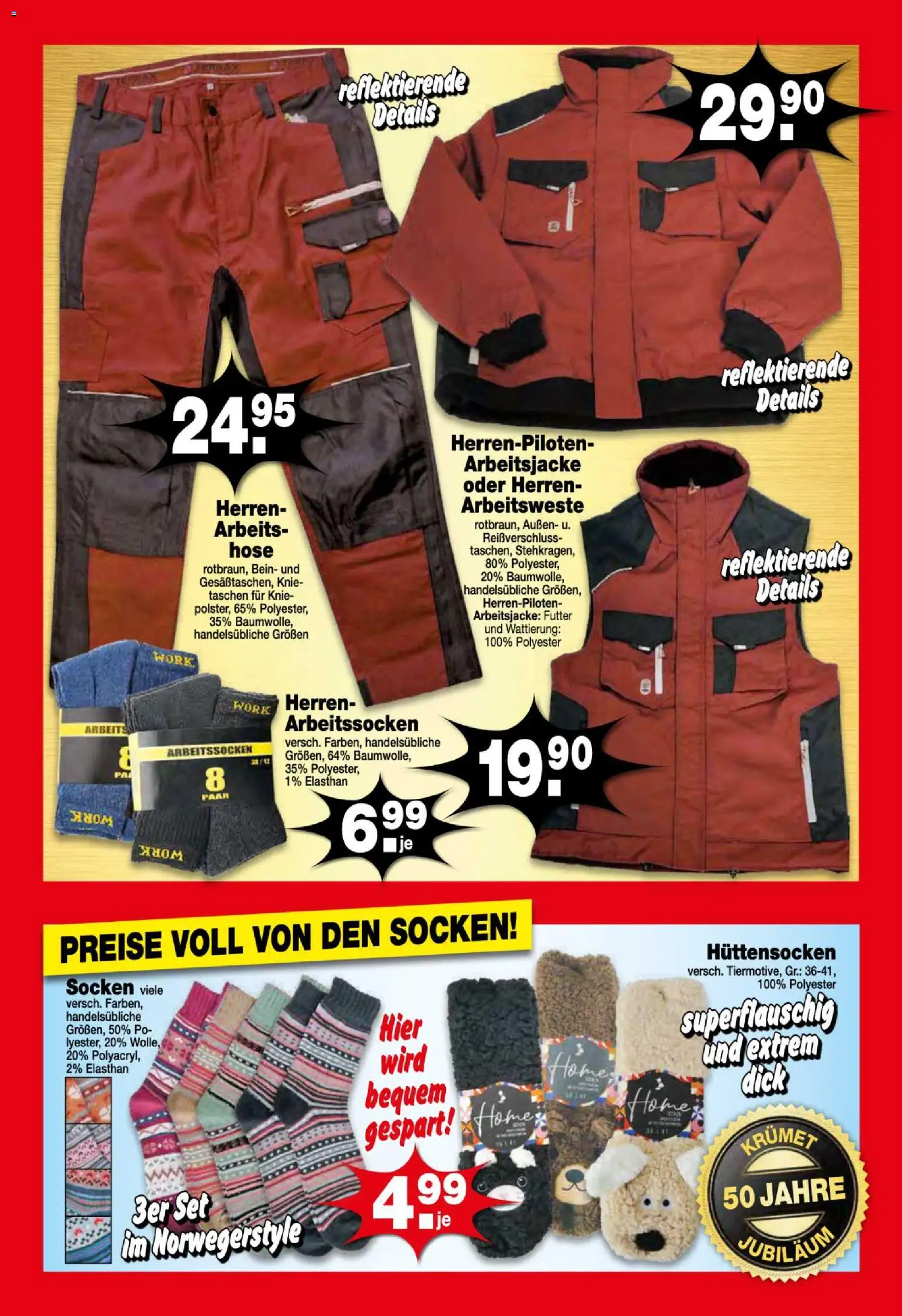 KRÜMET Prospekt – gültig ab 03.11.2025 | Seite: 2 | Produkte: Hose, Socken