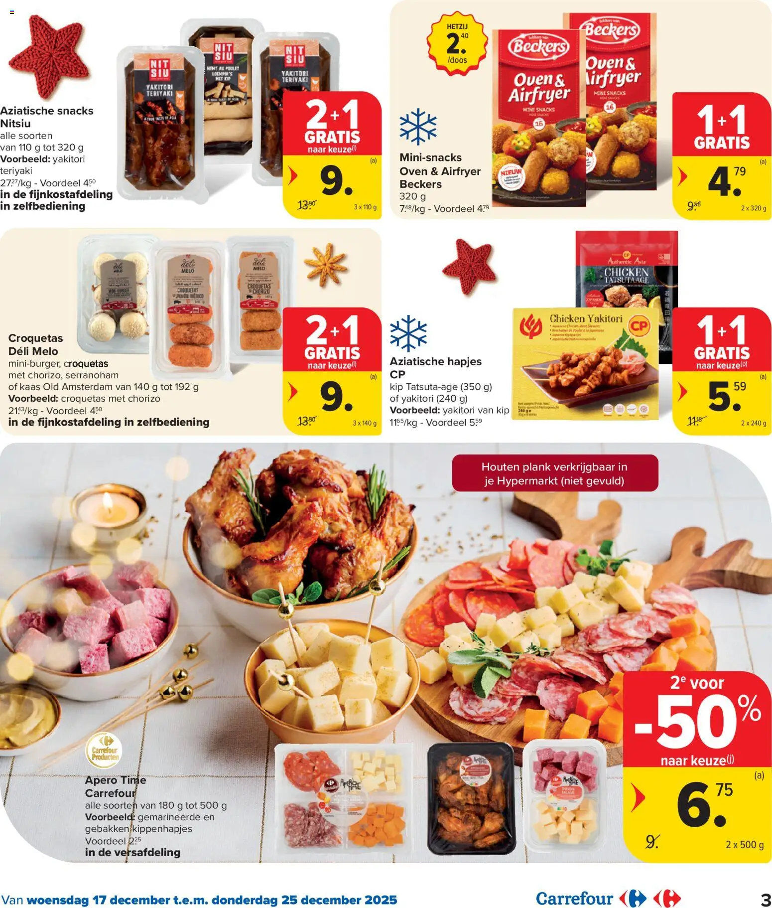 {H1} | Pagina: 3 | Producten: Chorizo, Plank, Kip, Snacks