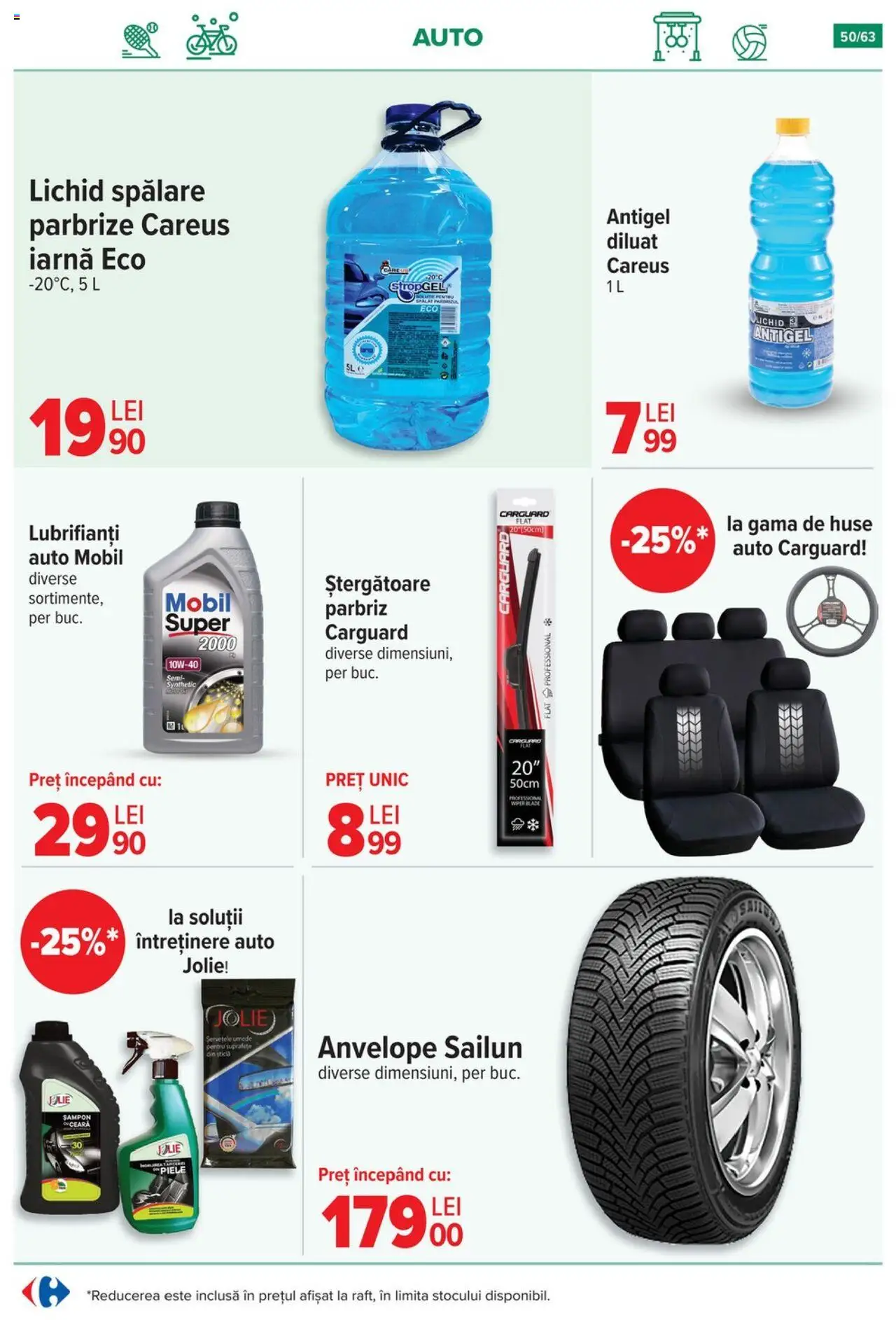 Noul catalog Carrefour – valabil de la 01.10.2025 | Pagină: 50 | Produse: Top, Trotinetă, Chaussures de ski, Dana kuşbaşı