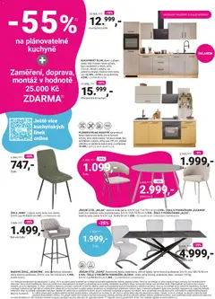 Náhled letáku Möbelix leták od 08.12.2025 | Strana: 4 | Produkty: Blok, Židle, Police, Baterie