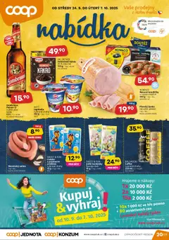 Náhled letáku Coop leták - Západočeský region od 24.09.2025