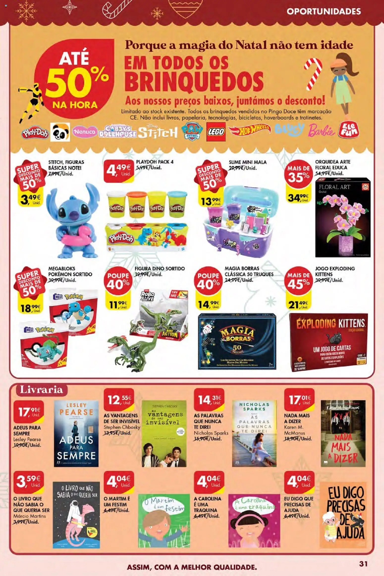 Pingo Doce Poupe Esta Semana Açores │ válido de 20.11.2025 | Página: 31 | Produtos: Robô