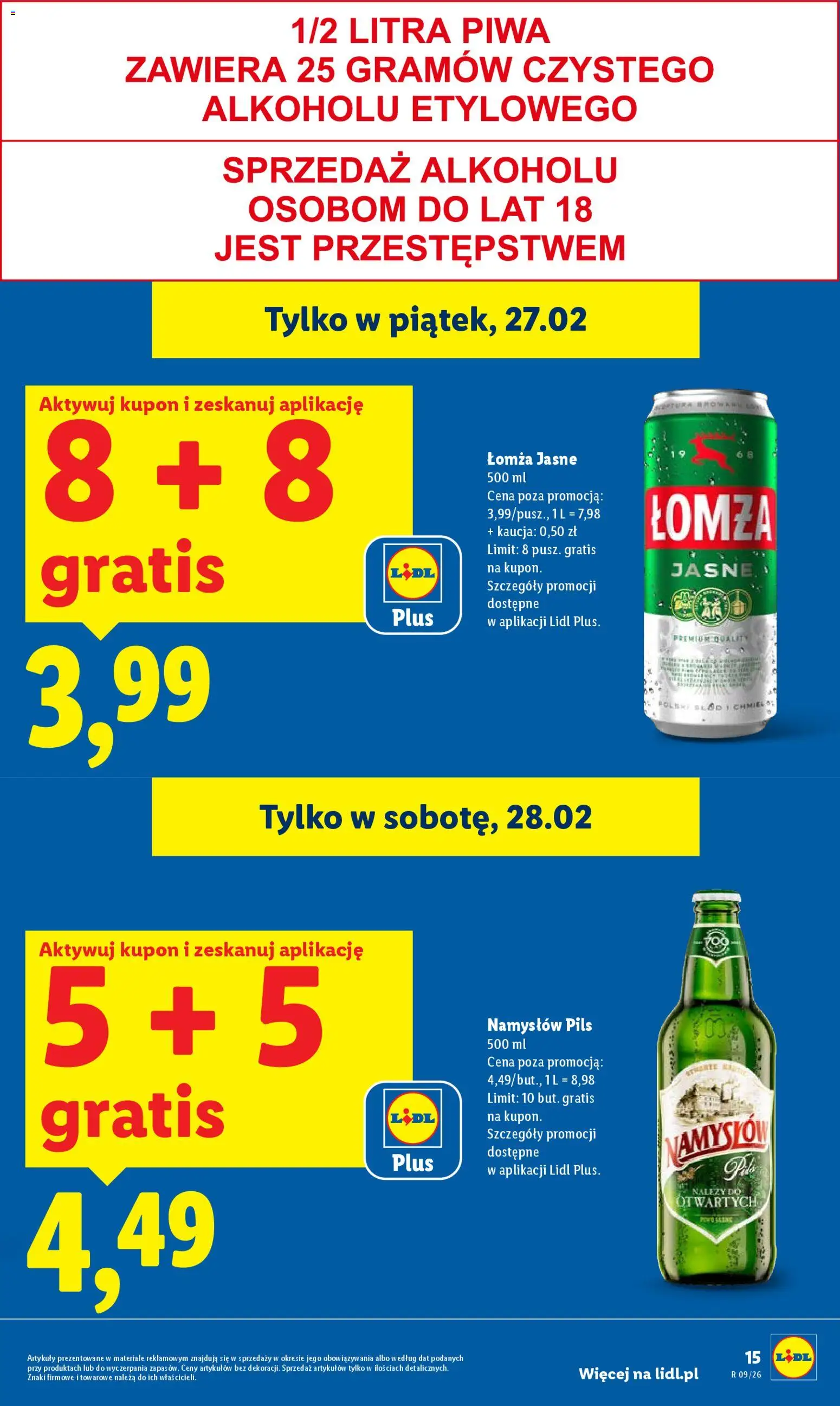 Lidl Gazetka od 26.02.2026 | Strona: 15