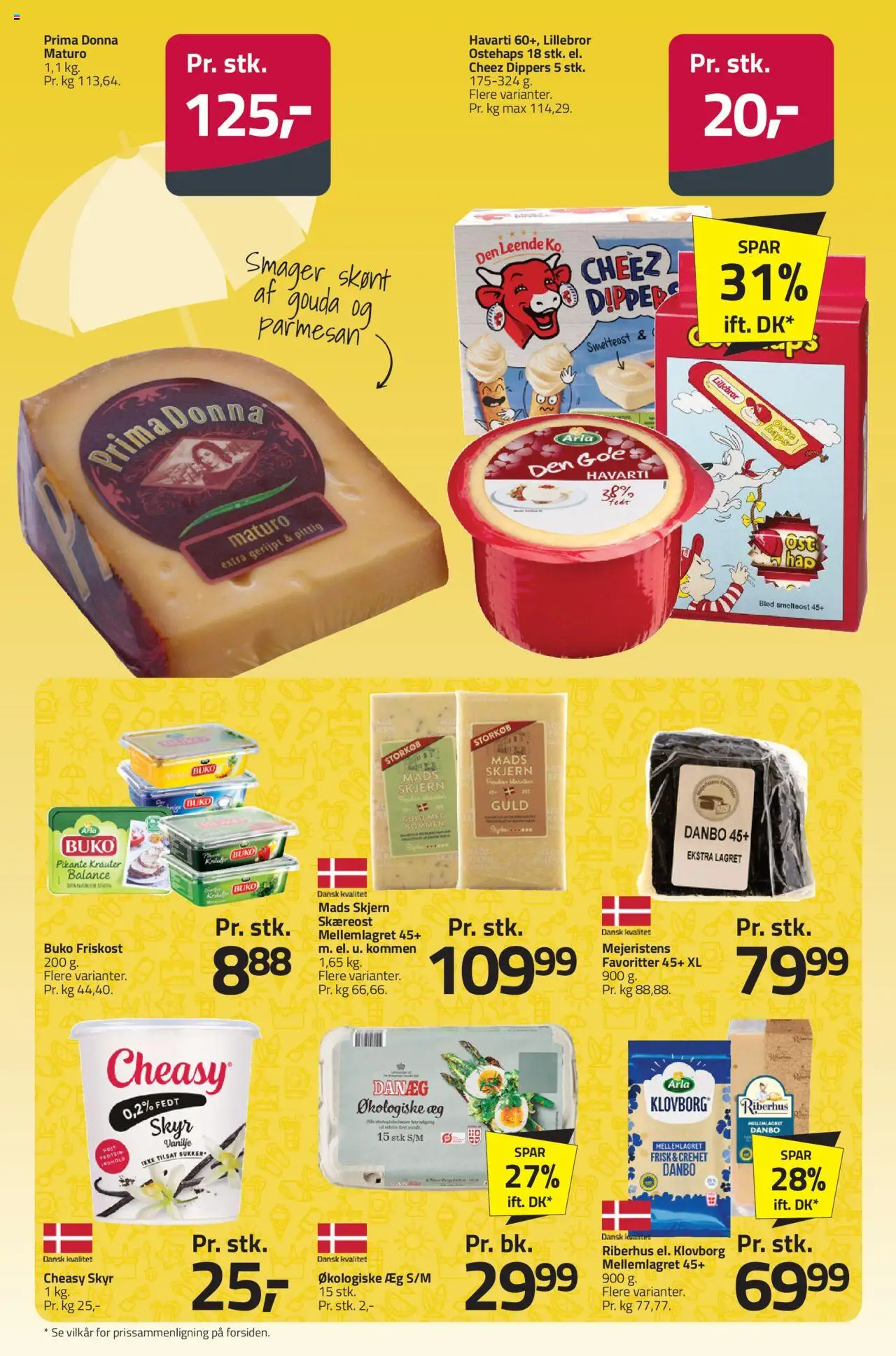 Fleggaard Tilbudsavis gyldig fra 18.06.2025 | Side: 9 | Produkter: Æg, Skyr, Vanilje, Ostehaps