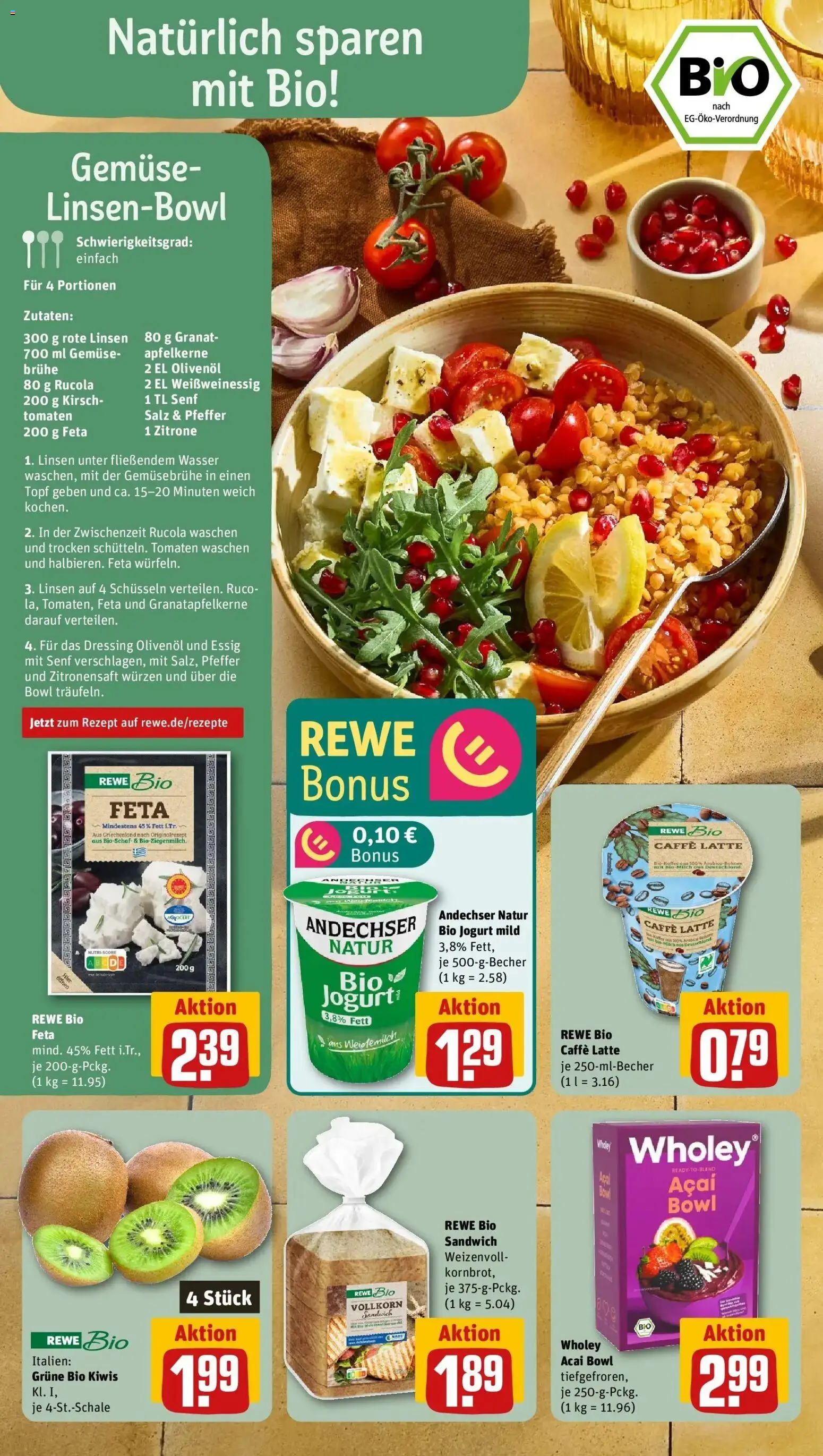 Rewe Prospekt Gardelegen	 – gültig ab 09.03.2026 | Seite: 4 | Produkte: Essig, Dressing, Pfeffer, Kiwi