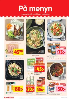 ICA Kvantum - erbjudanden - Förhandsvisning av reklamblad från butik ICA Kvantum aktuell från 09.02.2026 | Sida: 4 | Produkter: Soltorkade tomater, Galler, Tomater, Chorizo