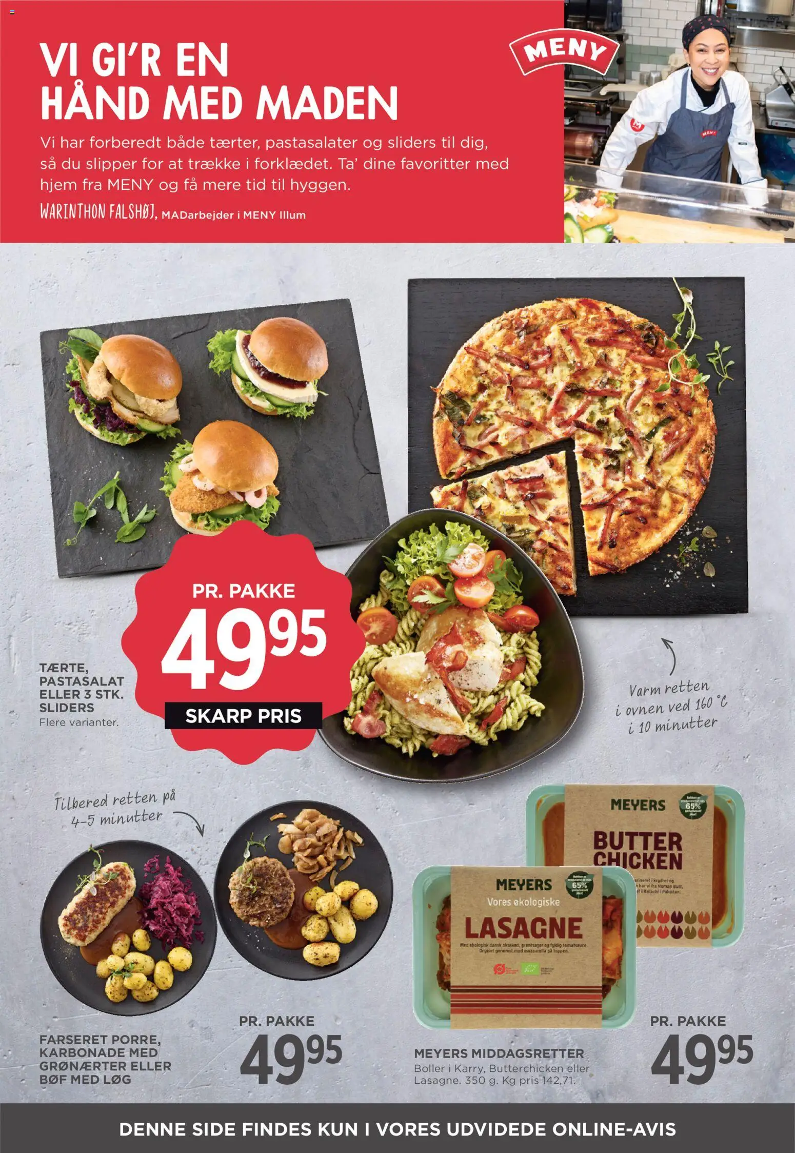 Meny tilbudsavis – gyldig fra 31.10.2025 | Side: 14 | Produkter: Løg, Mozzarella, Carpete