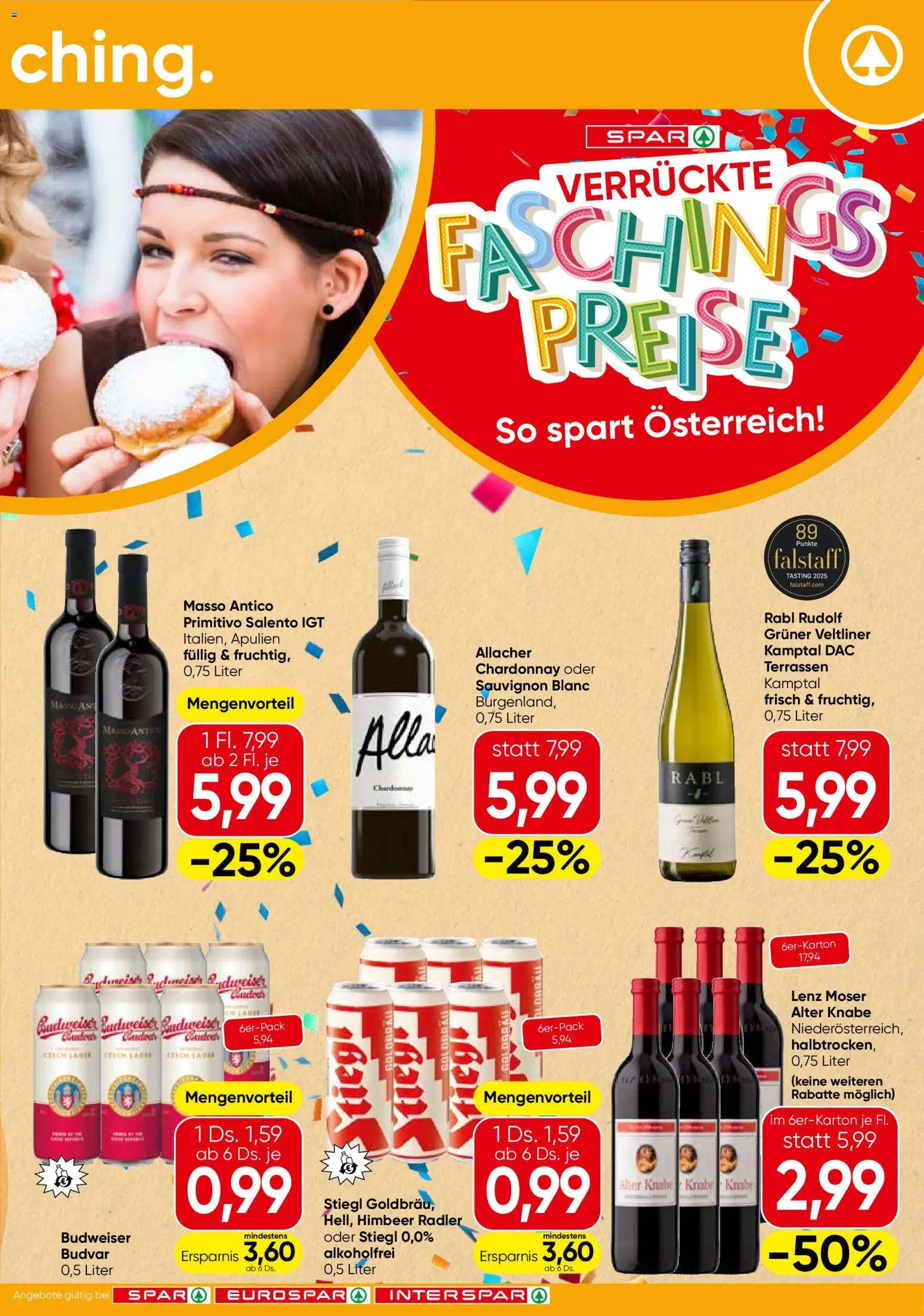 Spar Fasching - Burgenland gültig ab 05.02.2026 | Seite: 3
