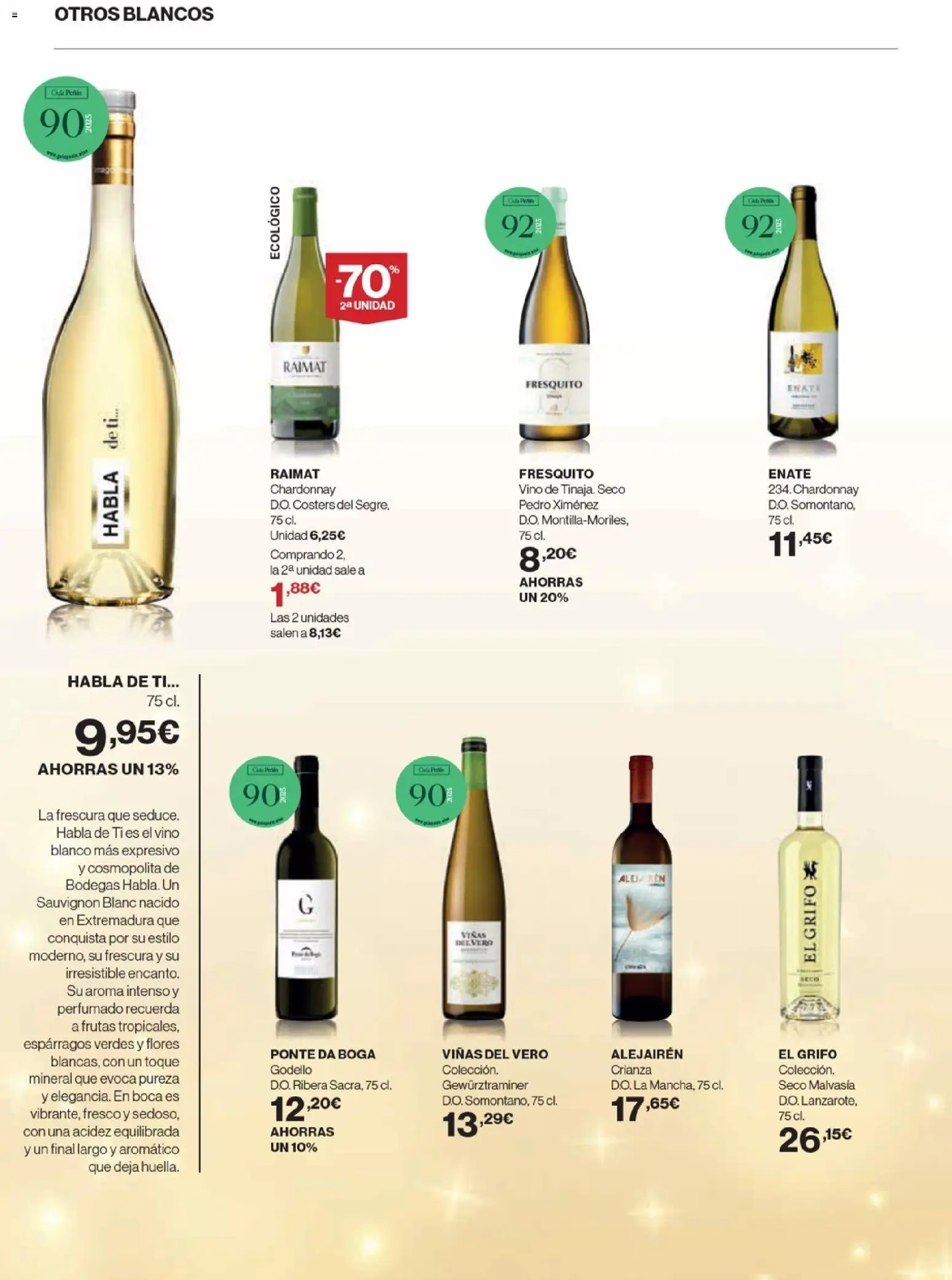Hipercor - Bodega Navidad 25 │ válido desde el 20.11.2025 | Página: 28 | Productos: Vino, Νερό καρύδας