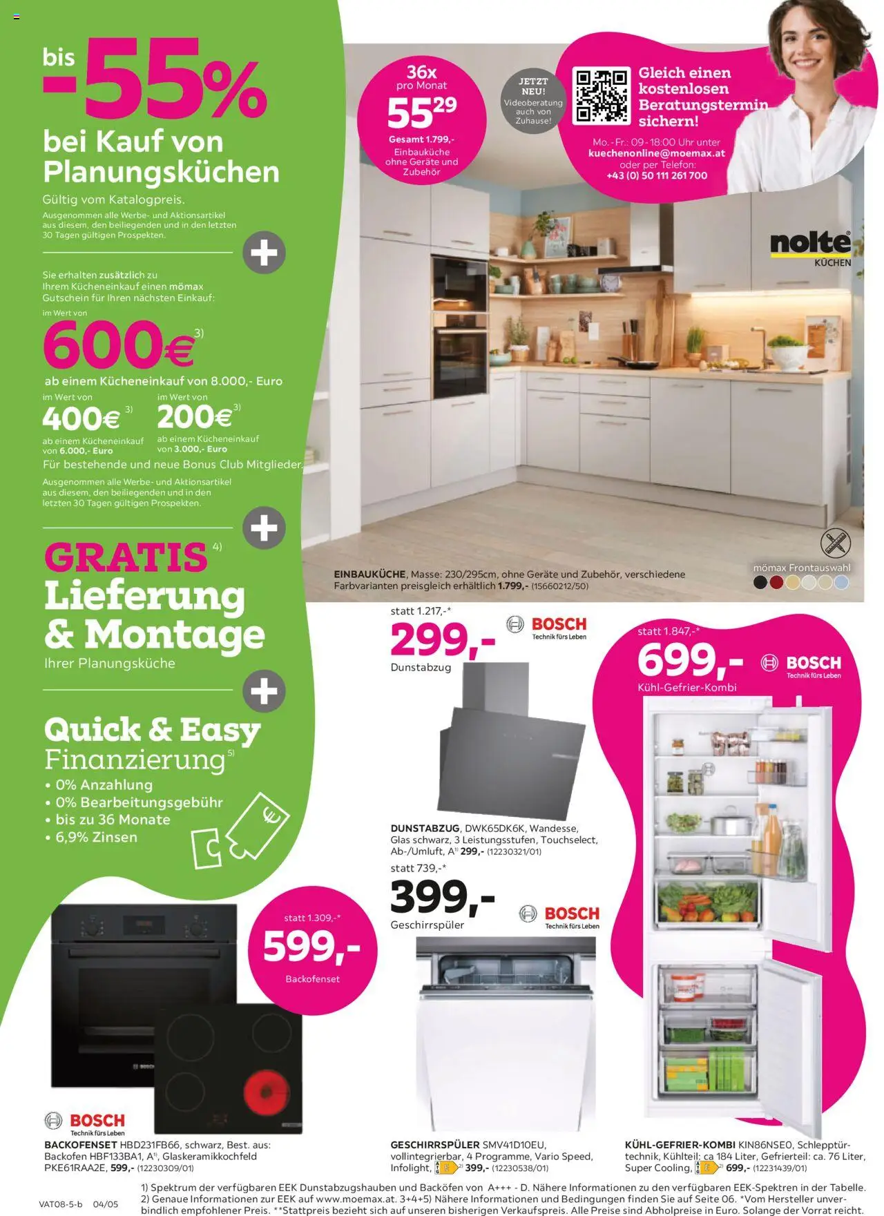 Mömax Prospekt aktuell gültig ab 12.08.2025 | Seite: 4 | Produkte: Telefon, Uhr, Geschirrspüler