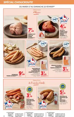 bi1 - Prévisualisation de bi1 catalogue valide à partir de 17.02.2026 | Page: 4 | Produits: Viande de porc, Saucisse, Viande, Porc