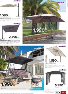 Noul catalog XXXLutz – valabil de la 10.03.2025 | Pagină: 33 | Produse: Umbrelă, Vopsea, Pavilion, Balansoar