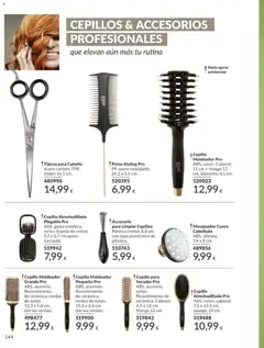 Vista previa Cepillo Moldeador Pro, ABS, nylon. Cabezal: 11 cm + mango 12 cm, diámetro: 4,1 cm. válido desde el 01.05.2026 | Página: 144