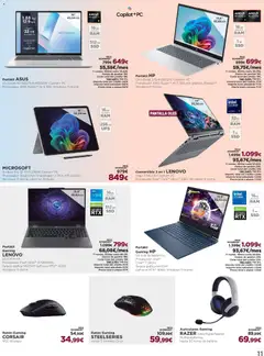 Vista previa El Corte Inglés ofertas válido desde el 16.12.2025 | Página: 11 | Productos: Portátil HP, Té, PC, Auriculares